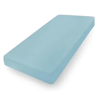 BabyMatex, prześcieradło jersey z gumką, 70 cm x 140 cm, niebieskie - zdjęcie produktu