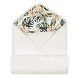 BabyMatex, okrycie kąpielowe frotte Bamboo Design, 100 cm x 100 cm, białe - miniaturka zdjęcia produktu