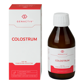 Genactiv Colostrum, zawiesina doustna, od 3 lat, 150 ml - zdjęcie produktu