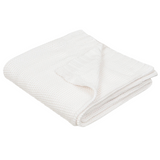 BabyMatex, kocyk bawełniany Tully, 80 cm x 100 cm, biały - miniaturka zdjęcia produktu