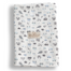 BabyMatex, otulacz muślinowy Muslin Design, 80 cm x 120 cm, biały w autka - miniaturka  zdjęcia produktu