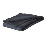 BabyMatex, kocyk z mikrofibry Bono, 75 cm x 100 cm, czarny - miniaturka zdjęcia produktu