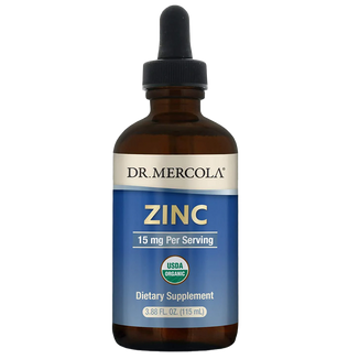 Dr. Mercola Zinc, cynk, krople, 115 ml - zdjęcie produktu