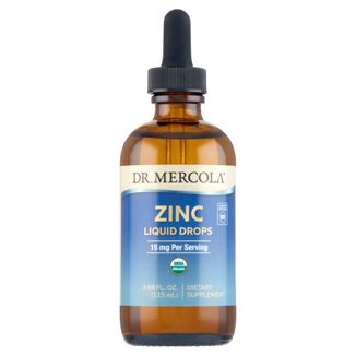 Dr. Mercola Zinc, cynk, krople, 115 ml - zdjęcie produktu