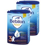 Zestaw Bebilon Advance Pronutra 3 Junior, odżywcza formuła na bazie mleka, po 1 roku, 2 x 800 g - miniaturka zdjęcia produktu