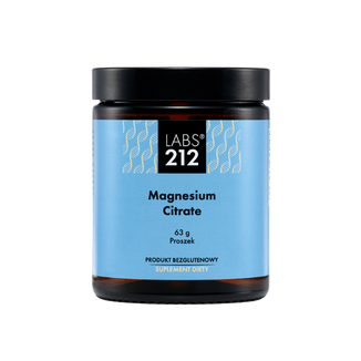 Labs212 Magnesium Citrate, cytrynian magnezu, 63 g - zdjęcie produktu