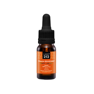 Labs212 Vitamin D3 + K2MK7 Liquid, krople, 10 ml - zdjęcie produktu
