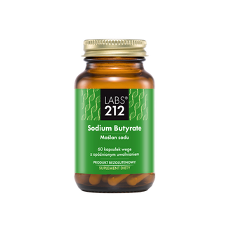 Labs212 Sodium Butyrate, maślan sodu, 60 kapsułek - zdjęcie produktu