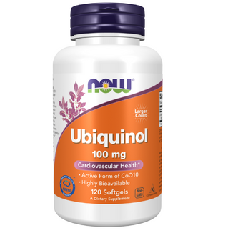 Now Foods Ubiquinol 100 mg, koenzym Q10, 120 kapsułek - zdjęcie produktu