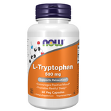 Now Foods L-Tryptophan 500 mg, L-tryptofan, 60 kapsułek - miniaturka zdjęcia produktu
