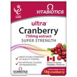 Vitabiotics Ultra Cranberry, 30 tabletek - miniaturka zdjęcia produktu