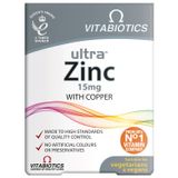 Vitabiotics Ultra Zinc, 60 tabletek - miniaturka zdjęcia produktu