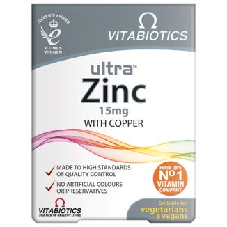 Vitabiotics Ultra Zinc, 60 tabletek  - zdjęcie produktu