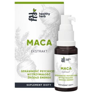Healthy Herb Maca ekstrakt, spray, 30 ml - zdjęcie produktu