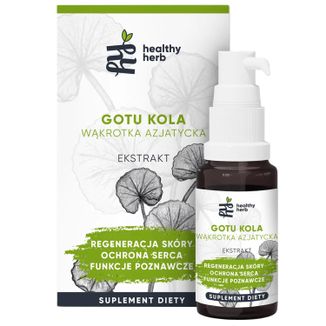 Healthy Herb Gotu Kola ekstrakt, spray, 30 ml - zdjęcie produktu