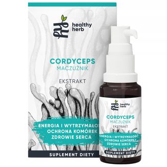 Healthy Herb Cordyceps ekstrakt, spray, 30 ml - zdjęcie produktu