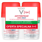 Vichy Stress Resist, antyperspirant roll-on, intensywna kuracja przeciw poceniu się, 72h, 2 x 50 ml - miniaturka zdjęcia produktu