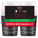 Vichy Homme, antyperspirant roll-on dla mężczyzn, 72-godzinna ochrona, 2 x 50 m - miniaturka zdjęcia produktu