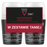 Vichy Homme, antyperspirant roll-on dla mężczyzn, 72-godzinna ochrona, 2 x 50 m - miniaturka zdjęcia produktu