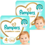 Zestaw Pampers Premium Care, pieluchy rozmiar 4, 9-14 kg, 2 x 104 sztuki - miniaturka  zdjęcia produktu