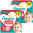 Zestaw Pampers Pants, pieluchomajtki, rozmiar 3, 6-11 kg, 2 x 128 sztuk - miniaturka  zdjęcia produktu