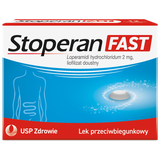Stoperan Fast 2 mg, liofilizat doustny, 12 tabletek - miniaturka zdjęcia produktu