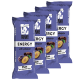 Zestaw BeRAW! Energy, baton energetyczny, śliwka, gorzka czekolada, 4 x 40 g - miniaturka zdjęcia produktu