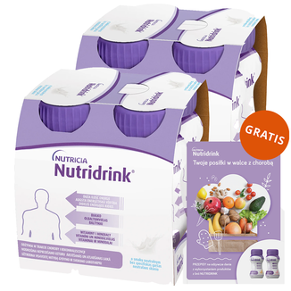Zestaw Nutridrink, preparat odżywczy, smak neutralny, 8 x 125 ml + książeczka z przepisami gratis - zdjęcie produktu
