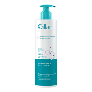 Oillan Skin Control, wygładzający żel do mycia, 400 ml USZKODZONE OPAKOWANIE - zdjęcie produktu