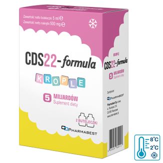 CDS22-Formula 5 miliardów (dawniej Vivomixx), krople, 2 x 5 ml - zdjęcie produktu