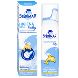 Sterimar Baby Higiena Nosa, spray fizjologiczny do nosa od 0 do 3 lat, 50 ml - miniaturka zdjęcia produktu