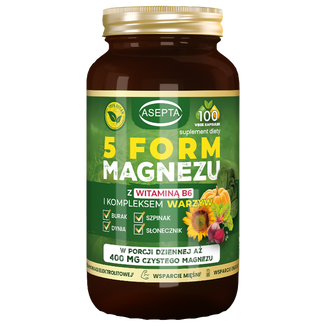 Magnezu 5 Form, 100 kapsułek - zdjęcie produktu