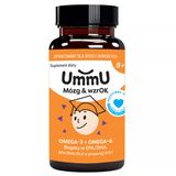 UmmU Mózg & WzrOK, dla dzieci od 8 lat, 120 kapsułek - miniaturka zdjęcia produktu
