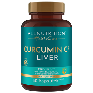 Allnutrition Health & Care Curcumin C3 Liver, 60 kapsułek - zdjęcie produktu