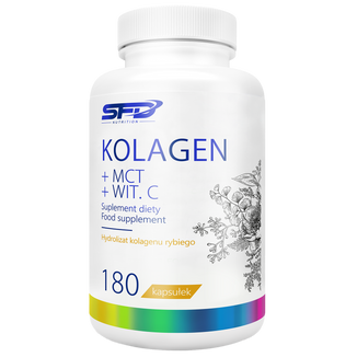 SFD Kolagen + MCT + Witamina C, 180 kapsułek - zdjęcie produktu