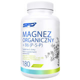 SFD Magnez Organiczny + B6 P-5-P, 180 tabletek - miniaturka zdjęcia produktu