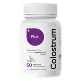 Colostrum Plus, 60 kapsułek celulozowych KRÓTKA DATA - miniaturka zdjęcia produktu