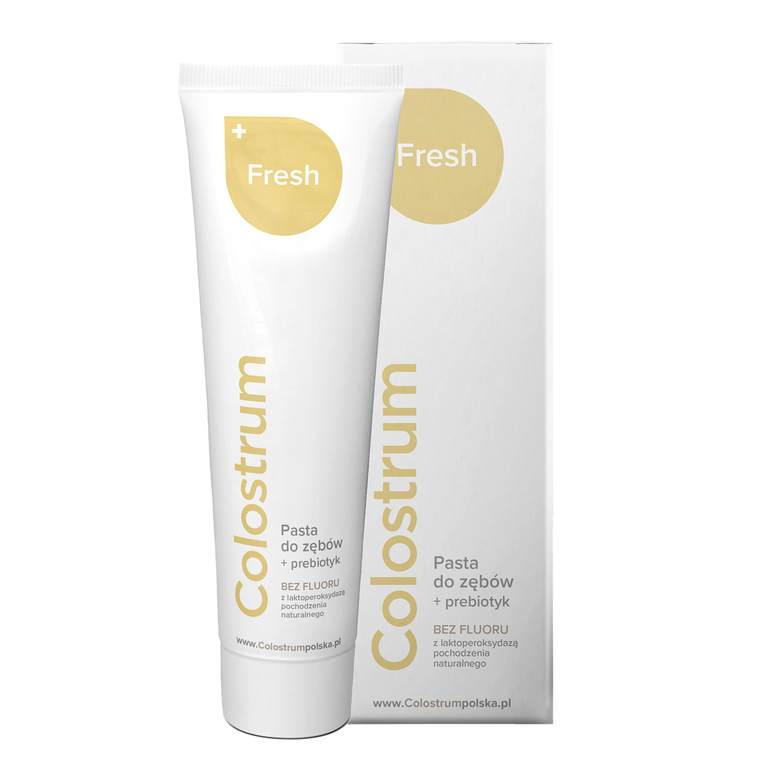 Nieznana Colostrum Fresh, Zahnpasta, ohne Fluorid, 75 ml — Inhaltsstoffe und Bewertung