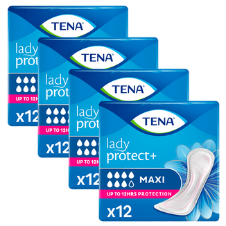 Zestaw Tena Lady, podpaski specjalistyczne, Maxi, 4 x 12 sztuk - zdjęcie produktu