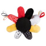 Canpol Babies, sensoryczna piłka z grzechotką i piszczkiem, BabiesBoo, od urodzenia, 1 sztuka - miniaturka zdjęcia produktu