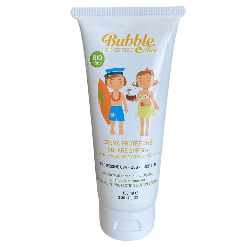 Nieznana Bubble & Co, organiczny krem przeciwsłoneczny dla dzieci od urodzenia, SPF 50+, 100 ml