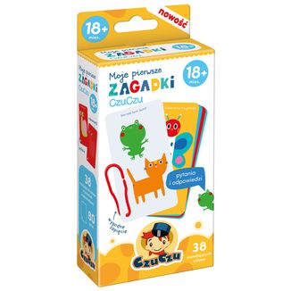 CzuCzu Moje pierwsze zagadki, książeczka dla dzieci, od 18 miesiąca - zdjęcie produktu