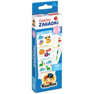 CzuCzu Zagadki, książeczka dla dzieci, 3-4 lata - zdjęcie produktu
