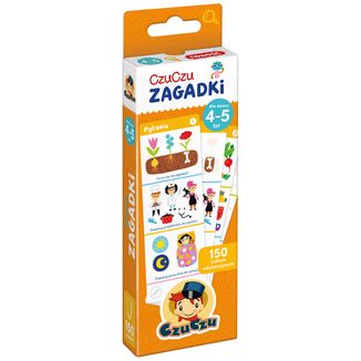 CzuCzu Zagadki, książeczka dla dzieci, 4-5 lat - zdjęcie produktu