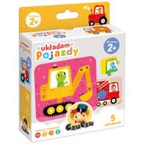 CzuCzu Układam Pojazdy, układanka dla dzieci, od 2 lat, 20 elementów - miniaturka zdjęcia produktu