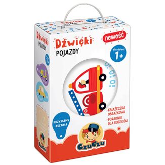 CzuCzu Dźwięki Pojazdy, książeczka dla dzieci, od 12 miesiąca - zdjęcie produktu