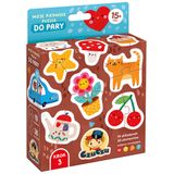 CzuCzu Moje pierwsze puzzle Do pary, puzzle dla dzieci, od 15 miesiąca, 38 elementów - miniaturka zdjęcia produktu