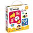 CzuCzu Tu pasuje, puzzle kontrastowe dla dzieci, od 15 miesiąca, 16 elementów - miniaturka  zdjęcia produktu