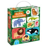 CzuCzu Puzzle do pary Dzikie zwierzątka, puzzle dla dzieci, od 18 miesiąca, 36 elementów - miniaturka zdjęcia produktu