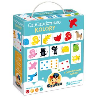 CzuCzu Domino Kolory, gra dla dzieci, od 2 lat - zdjęcie produktu